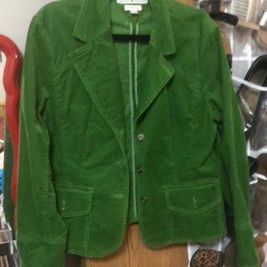 Green Tommy Hilfiger blazer